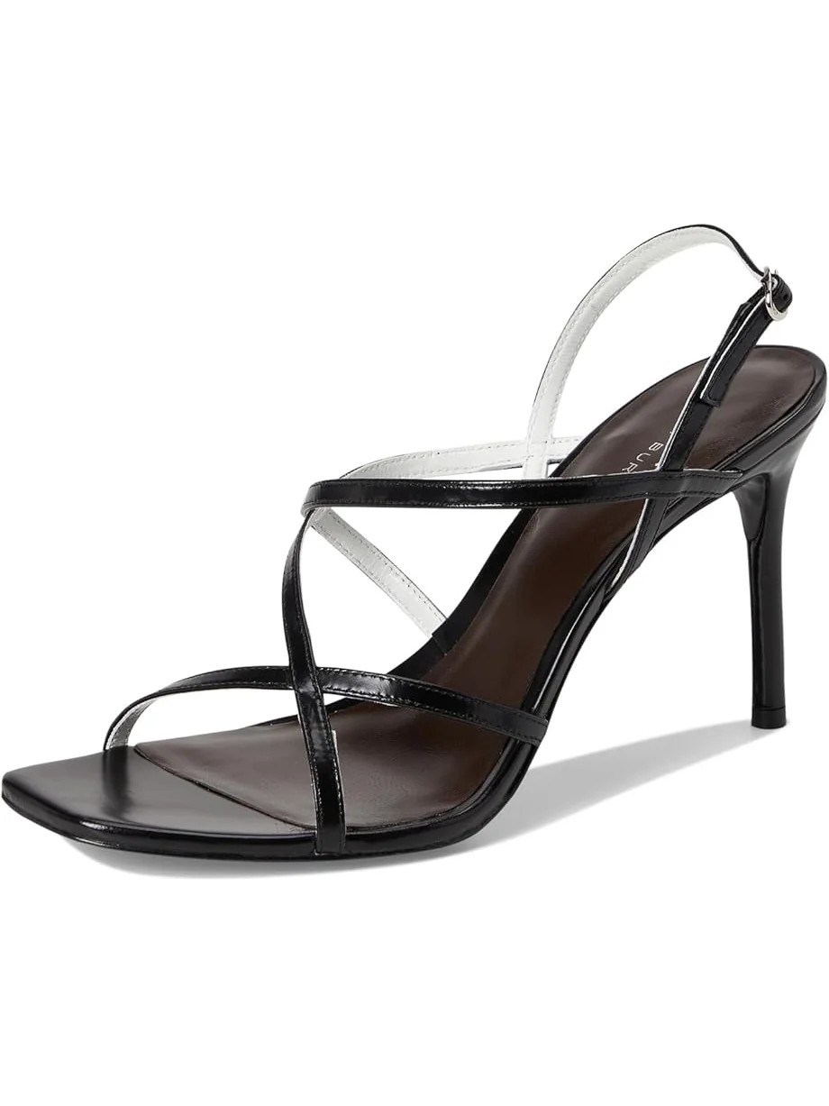 Туфли Tory Burch Multi Strap Heel Sandals 90mm — изображение 7 из 7, черный