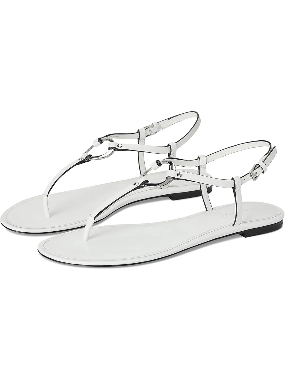 Сандалии Tory Burch Ring Sandal — изображение 1 из 7, белый