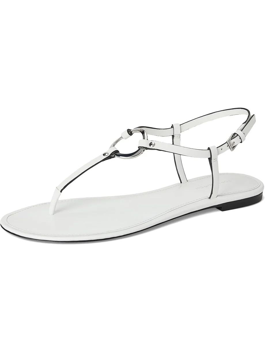 Сандалии Tory Burch Ring Sandal — изображение 7 из 7, белый