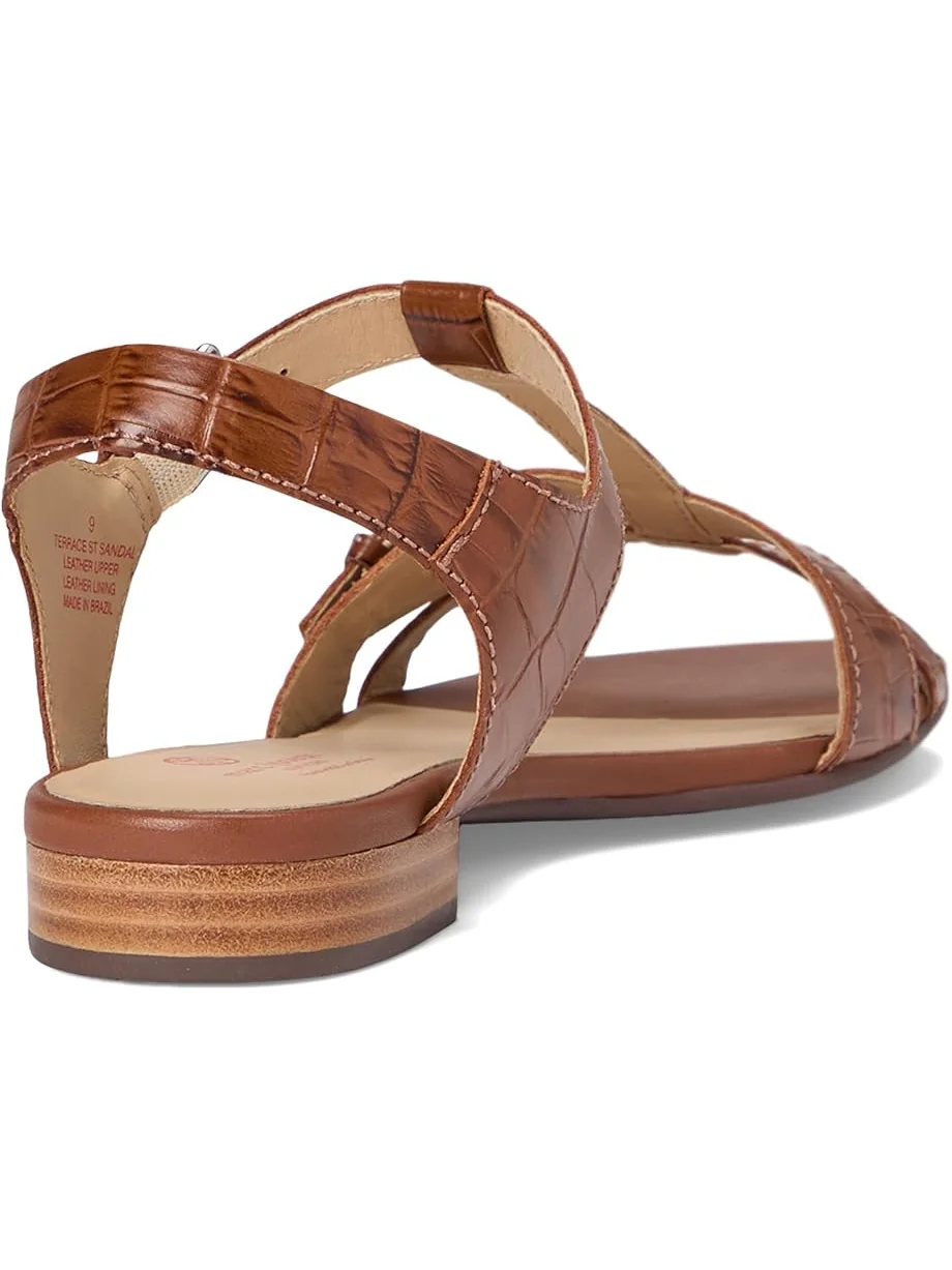 Сандалии Marc Joseph New York Terrace Street Sandals — изображение 5 из 7, коньячный