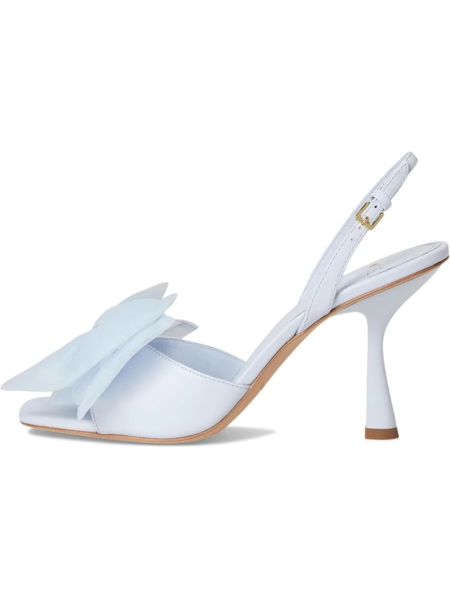 Туфли Kate Spade New York Beau Mesh Heeled Sandals, цвет Taro Milk — изображение 4 из 7