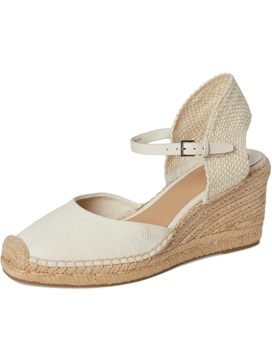 Туфли Lauren Ralph Lauren Robby Canvas & Jute Espadrille — изображение 7 из 7, белый/белый/натуральный