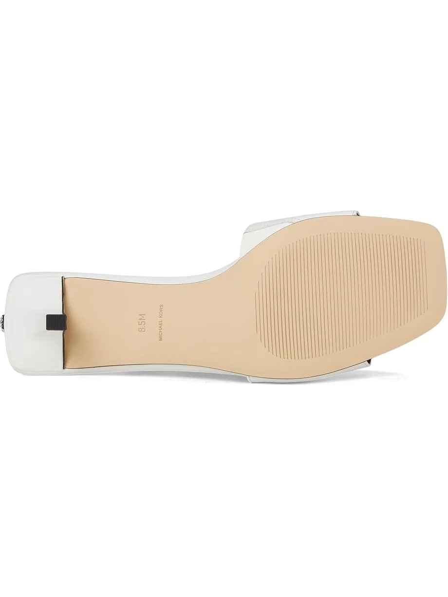 Туфли MICHAEL Michael Kors Merriam Kitten Sandal — изображение 3 из 7, белый