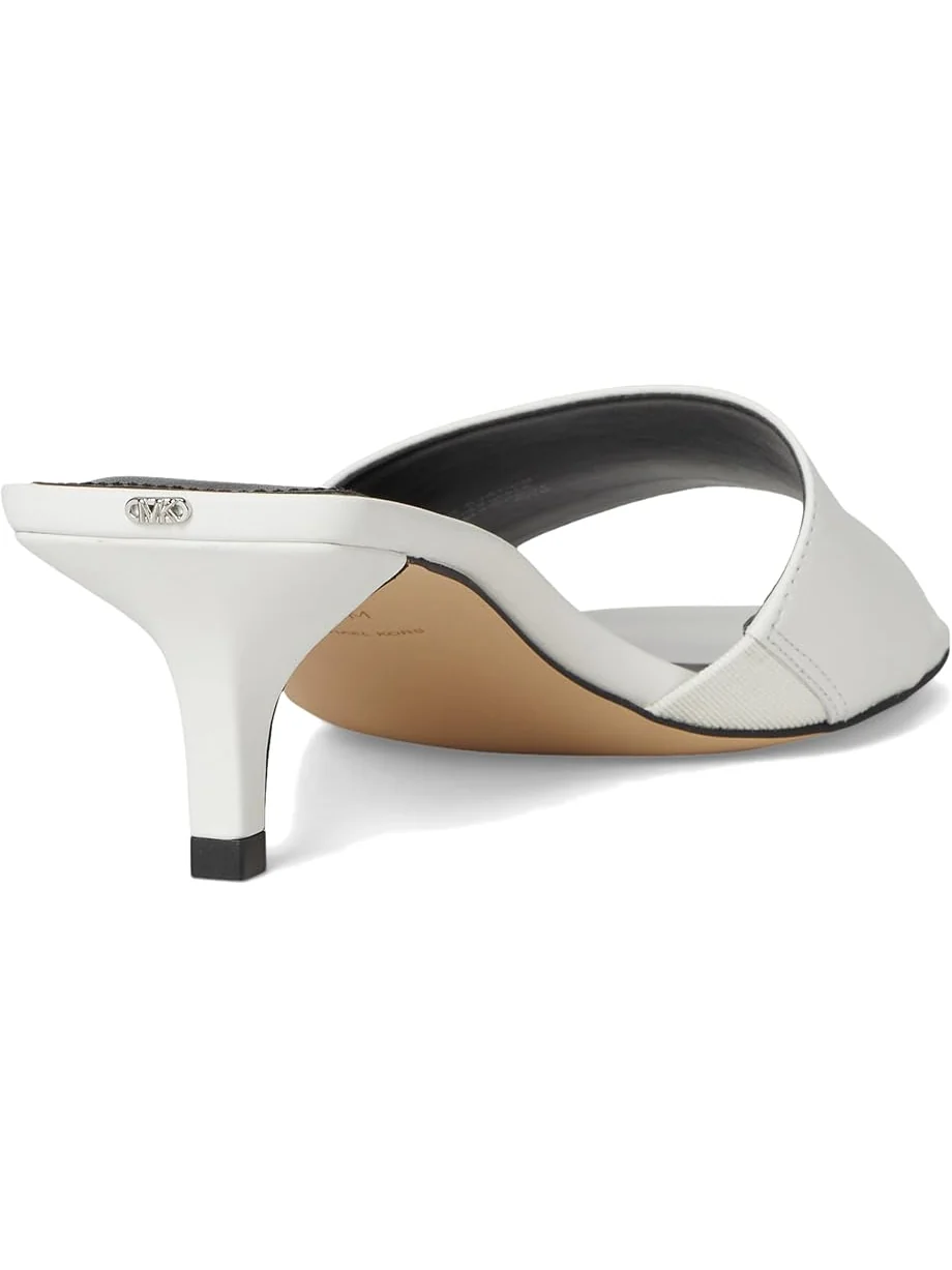 Туфли MICHAEL Michael Kors Merriam Kitten Sandal — изображение 5 из 7, белый