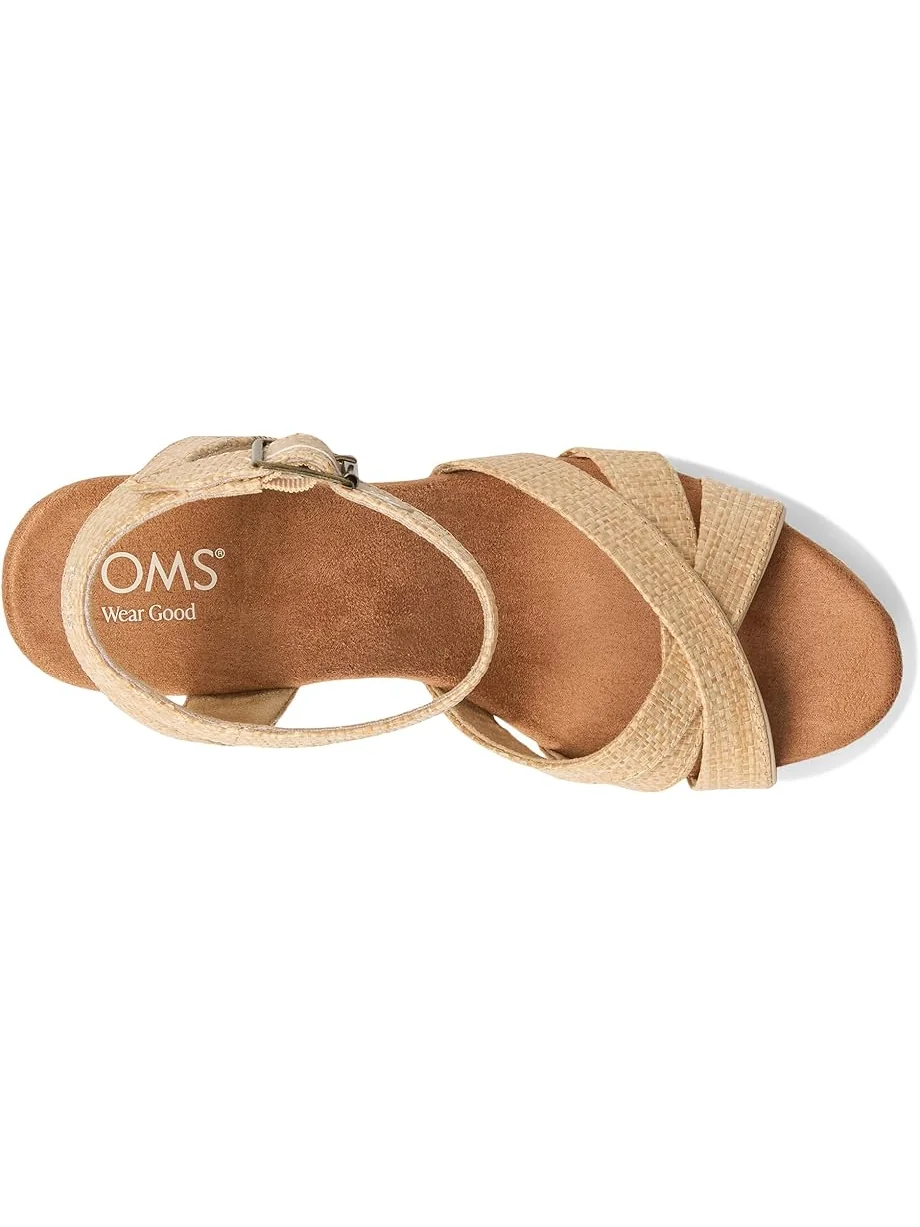 Туфли TOMS Majorca Strappy, цвет Almond Raffia — изображение 2 из 7