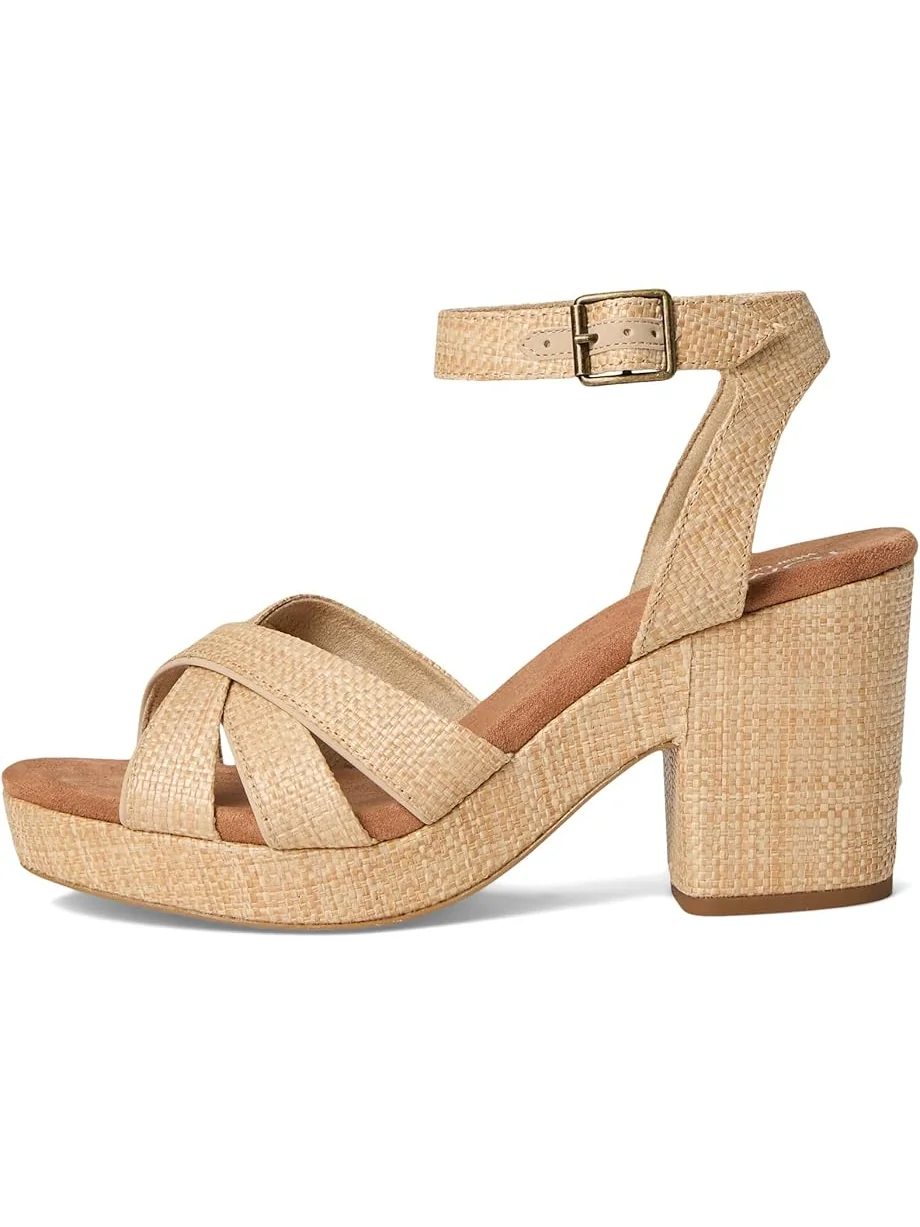 Туфли TOMS Majorca Strappy, цвет Almond Raffia — изображение 4 из 7