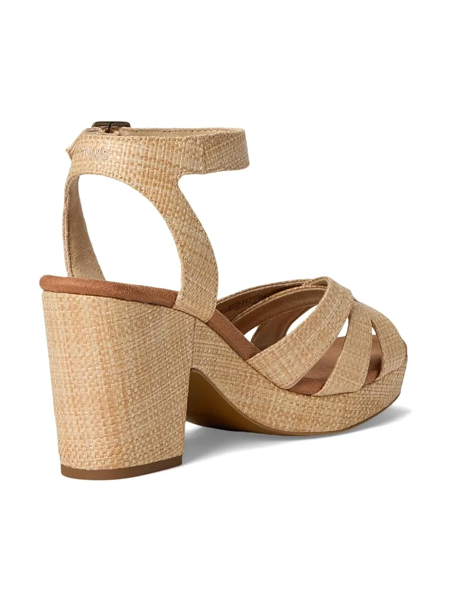 Туфли TOMS Majorca Strappy, цвет Almond Raffia — изображение 5 из 7