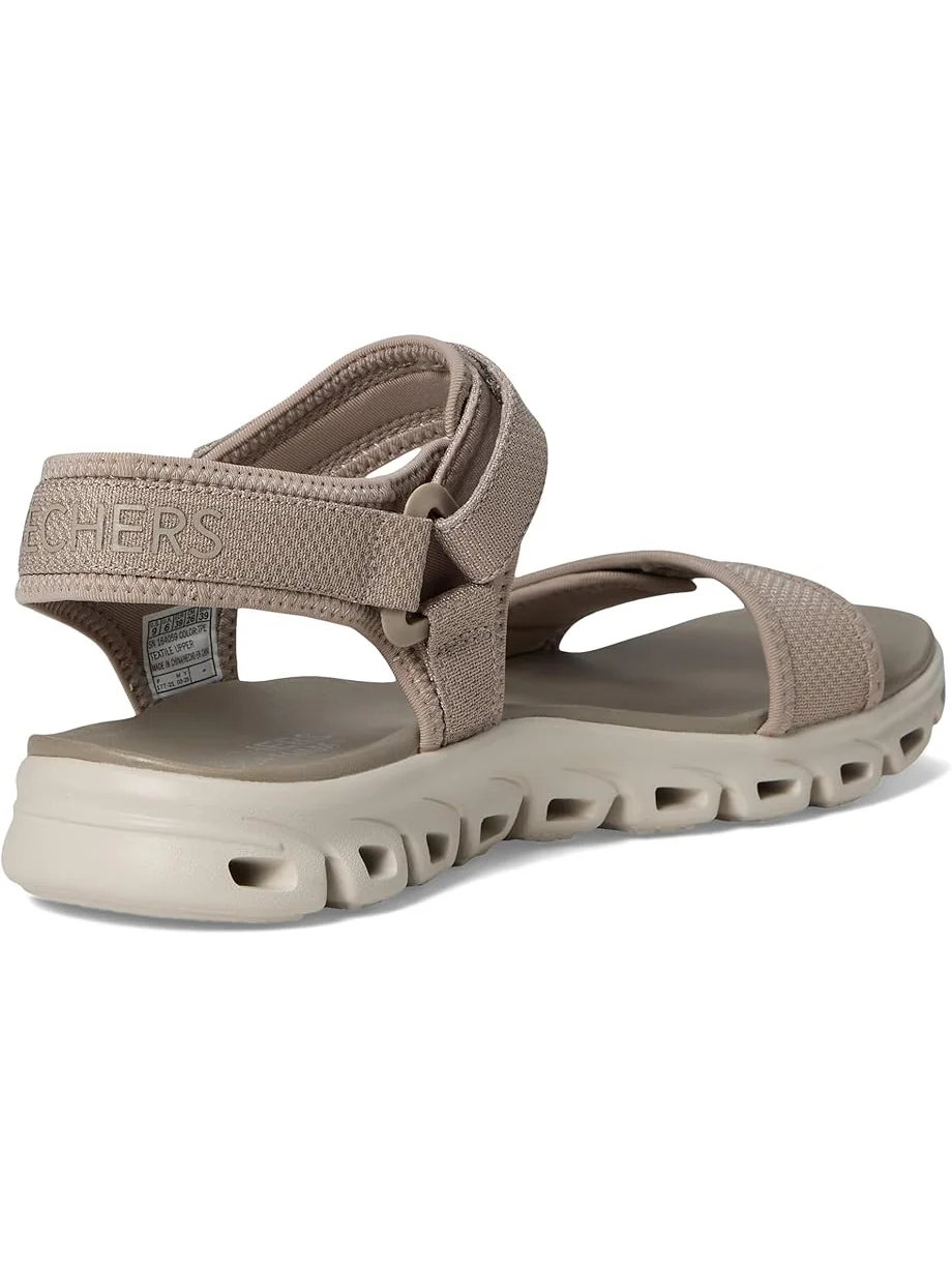 Сандалии SKECHERS Glide-Step - New Flow — изображение 5 из 7, серо-коричневый