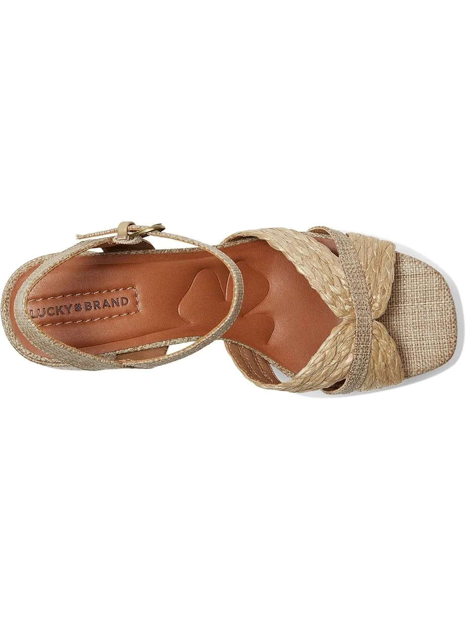 Туфли Lucky Brand Marrika Platform High Heel Sandals, цвет Tuscany/Tuscany — изображение 2 из 7