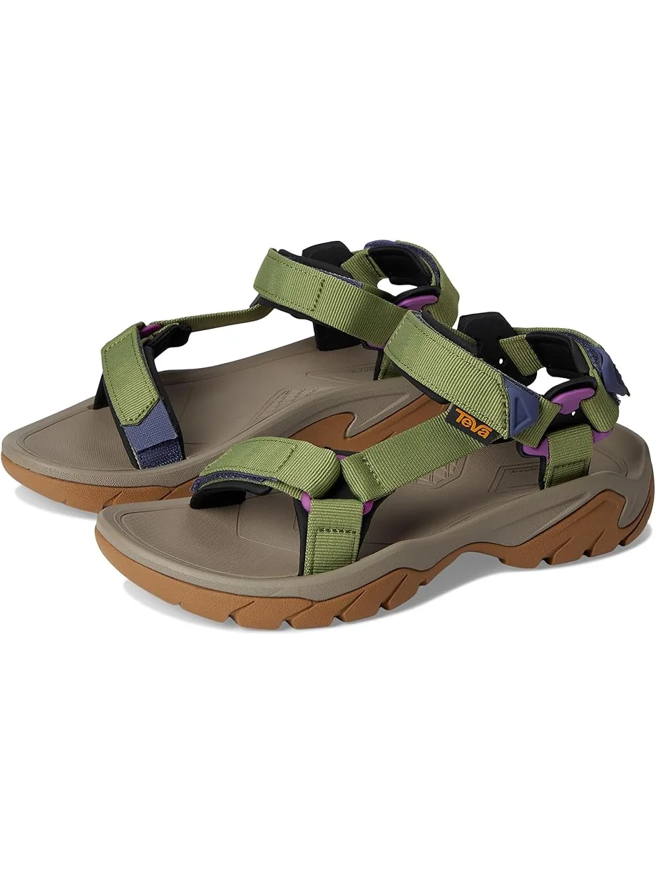 Сандалии Teva Terra Fi 5 Universal, цвет Iguana — зеленый