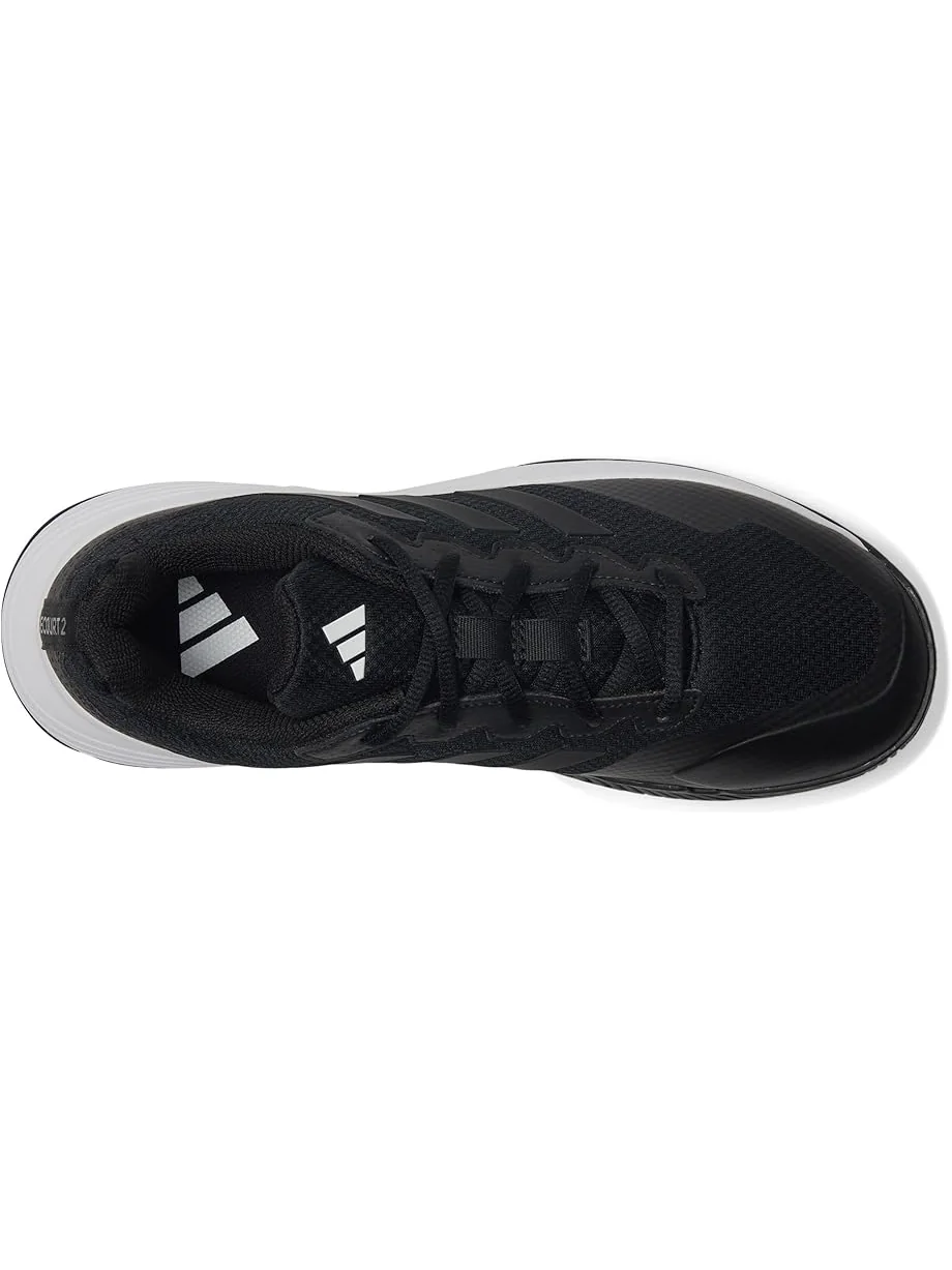 Кроссовки adidas Game Court 2 Tennis Shoes — изображение 2 из 7, черный/черный/серый