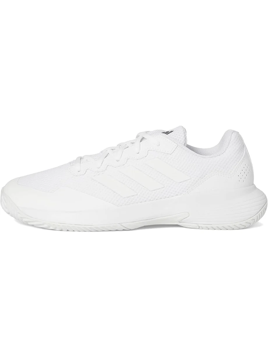 Мужские кроссовки для тенниса Adidas Game Court 2 — изображение 4 из 7, белый/белый/серебристый