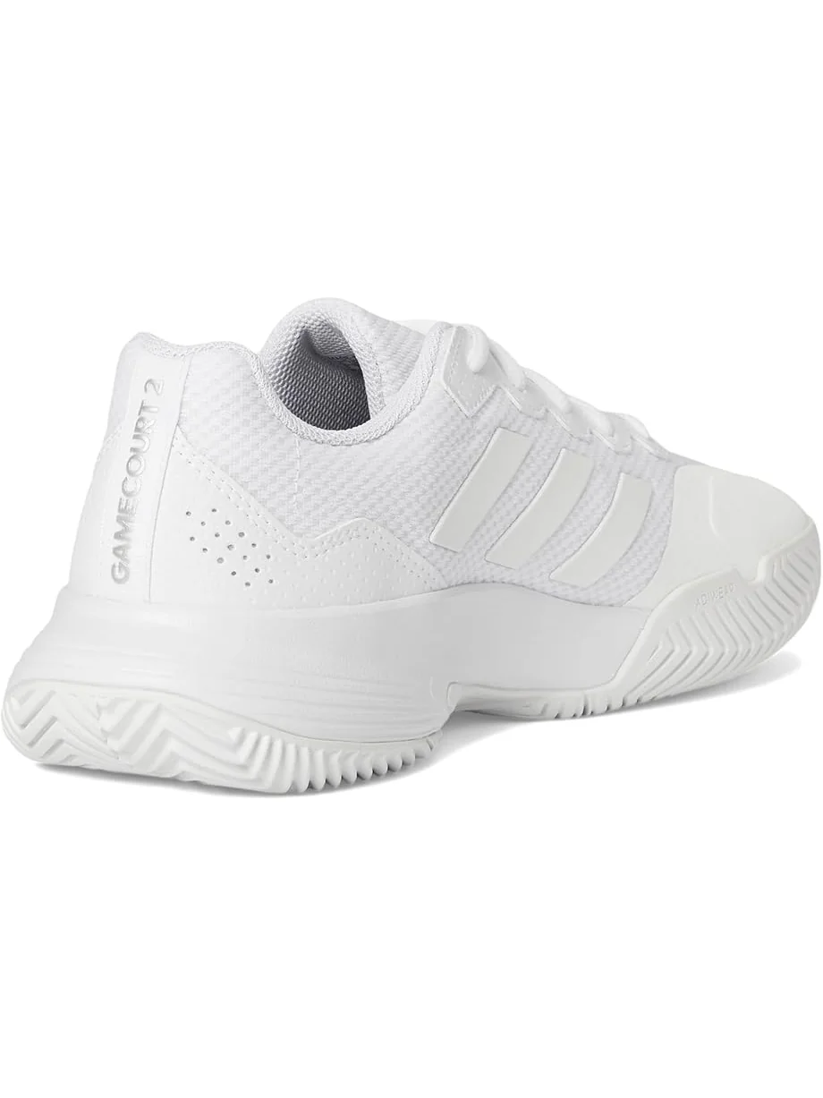 Мужские кроссовки для тенниса Adidas Game Court 2 — изображение 5 из 7, белый/белый/серебристый