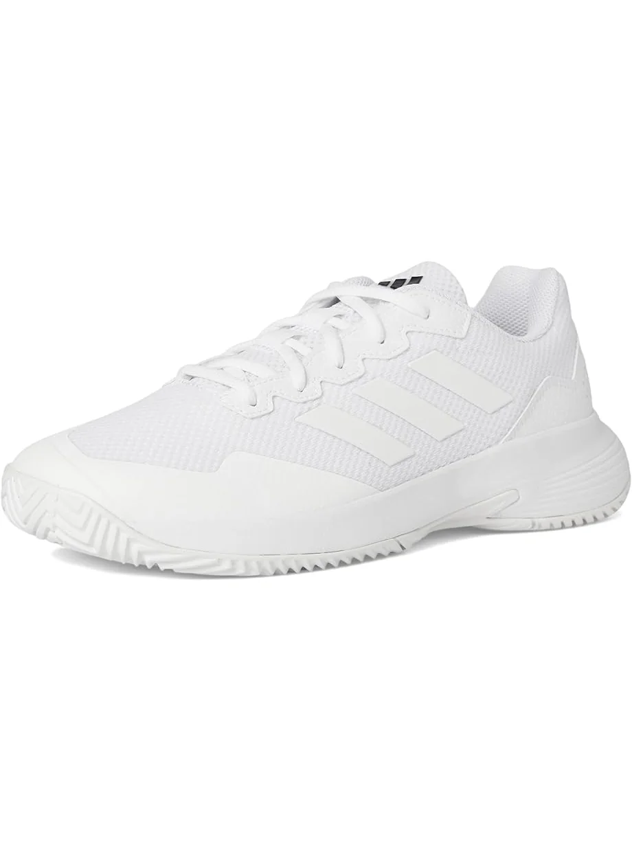 Мужские кроссовки для тенниса Adidas Game Court 2 — изображение 7 из 7, белый/белый/серебристый