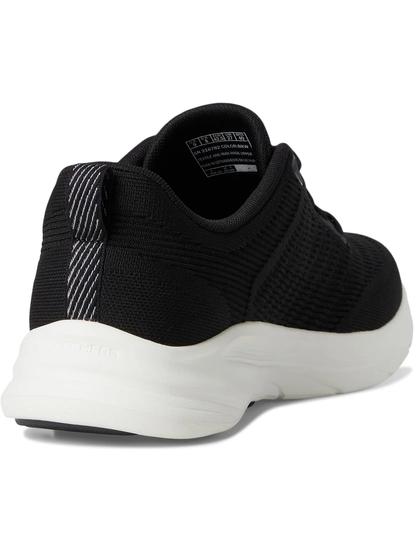 Кроссовки SKECHERS Performance Go Walk 8 Day Hands Free Slip-in — изображение 5 из 7, черный/белый