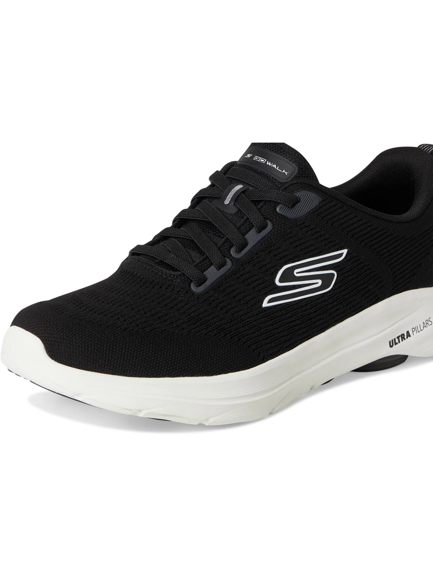 Кроссовки SKECHERS Performance Go Walk 8 Day Hands Free Slip-in — изображение 6 из 7, черный/белый