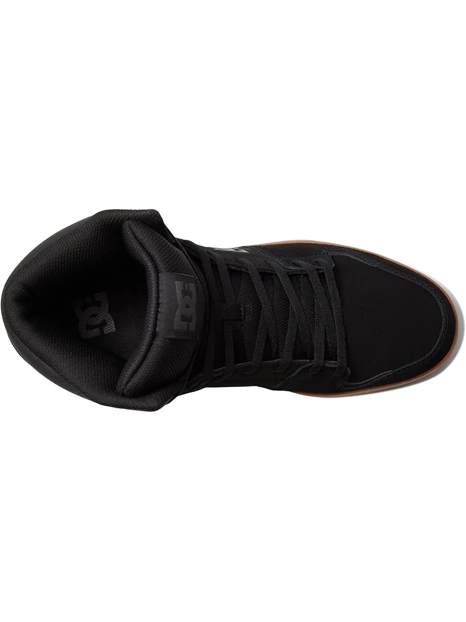 Кроссовки DC Cure Casual High-Top Skate Shoes Sneakers — изображение 2 из 6, черный