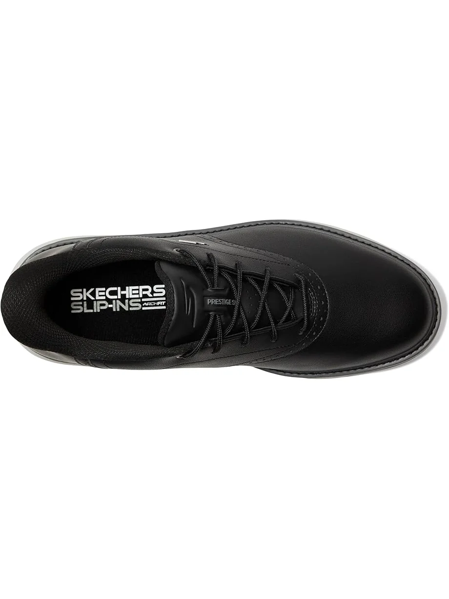 Кроссовки Skechers GO GOLF Prestige Slip-In ArchFit Spikeless Golf Shoe — изображение 2 из 7, черный