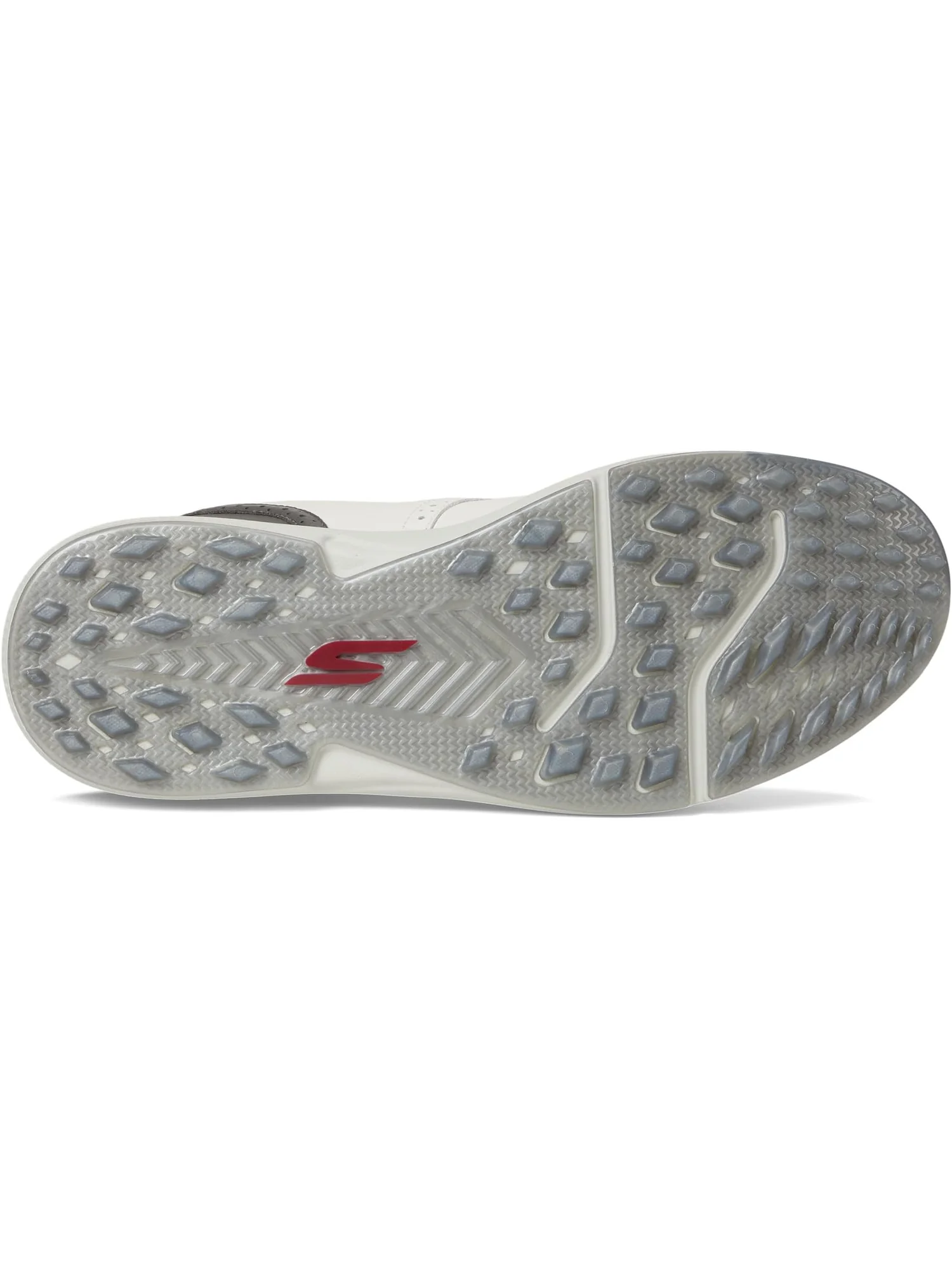 Кроссовки Skechers GO GOLF Prestige Slip-In ArchFit Spikeless Golf Shoe — изображение 3 из 7, натуральный/серый