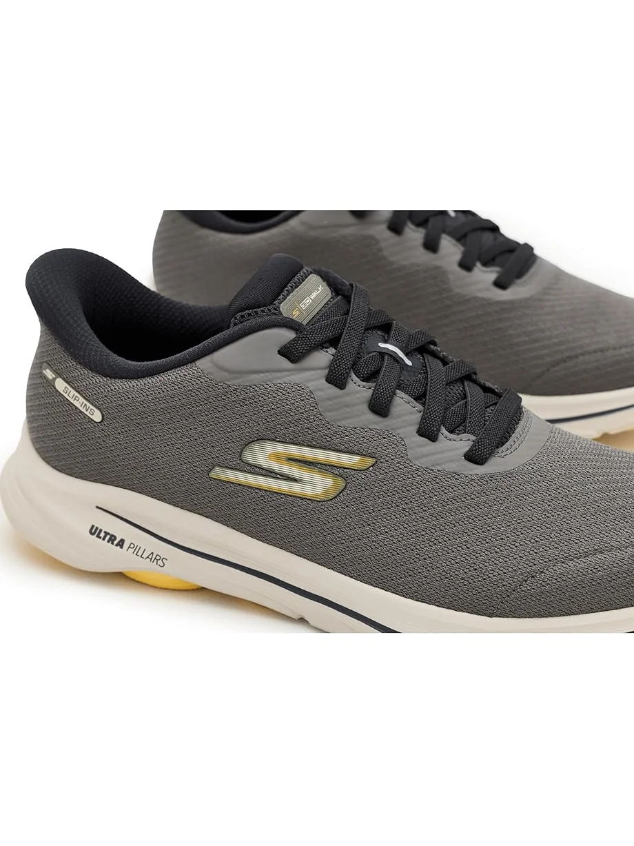 Мужские кроссовки SKECHERS Performance Go Walk 8 Pelayo Hands Free Slip-In — изображение 6 из 7, тауп
