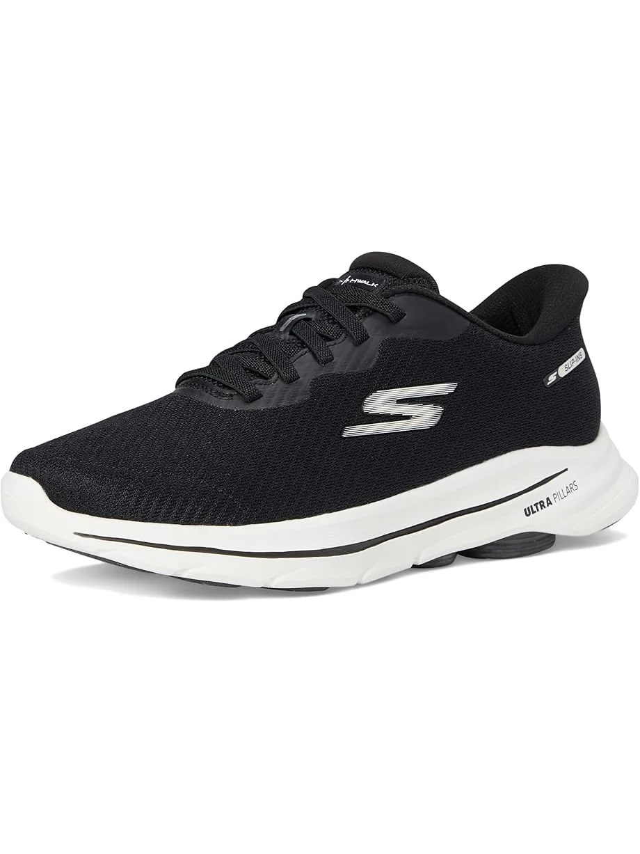 Кроссовки SKECHERS Performance Go Walk 8 Pelayo Hands Free Slip-in — изображение 7 из 7, черный/белый