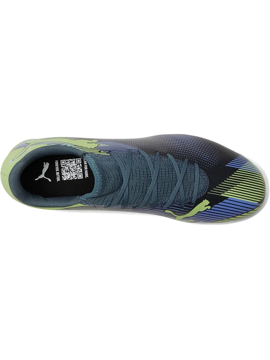 Кроссовки PUMA Future 7 Play Firm Ground/Artificial Ground Soccer Cleats — изображение 2 из 7, серый-фиолетовый--белый
