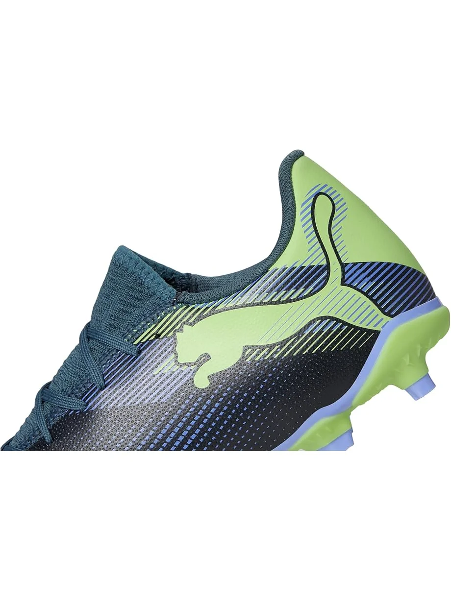 Кроссовки PUMA Future 7 Play Firm Ground/Artificial Ground Soccer Cleats — изображение 6 из 7, серый-фиолетовый--белый