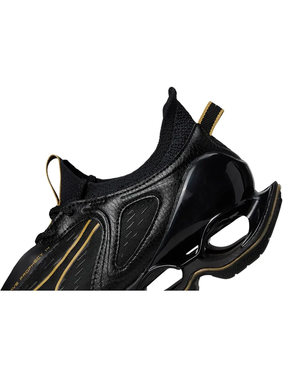 Кроссовки Mizuno Wave Prophecy 14 — изображение 6 из 7, черный/золотистый