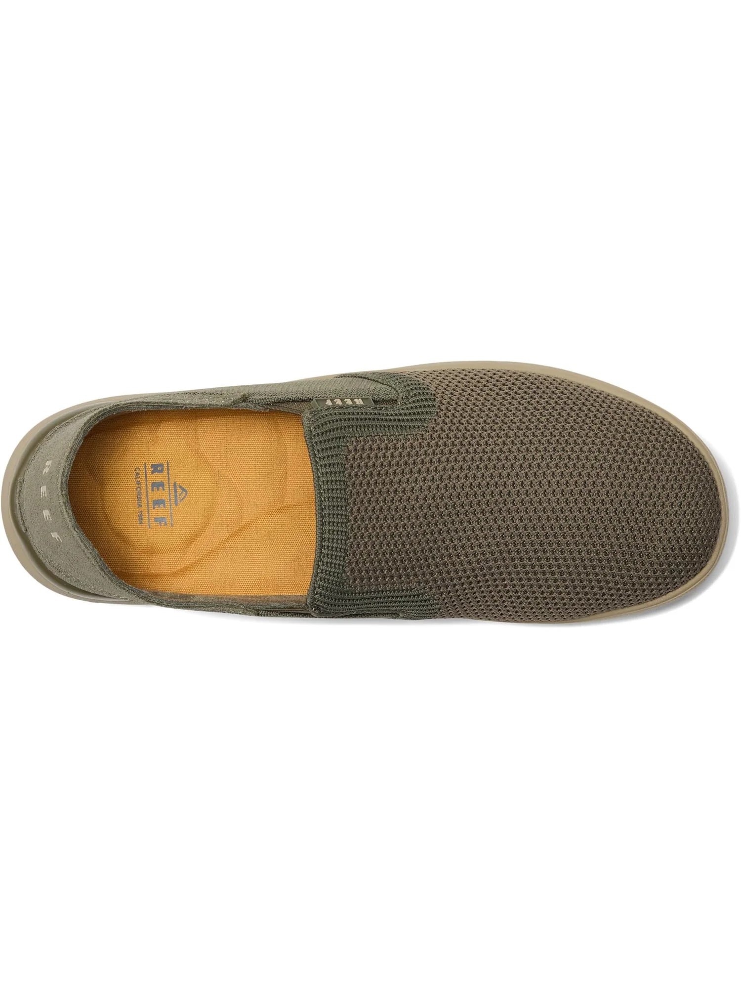 Кроссовки Reef Neptune Slip-On — изображение 2 из 7, оливковый