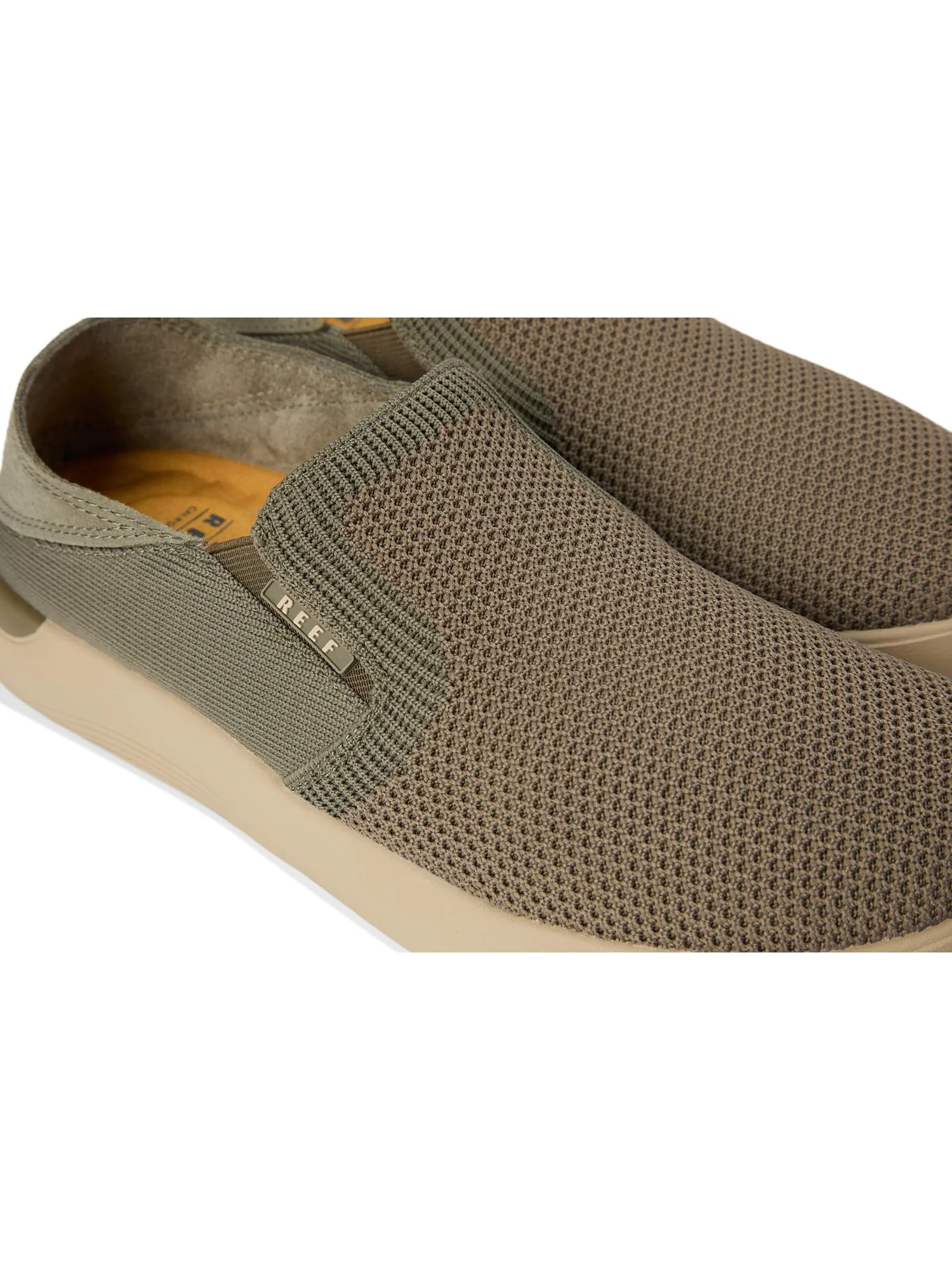 Кроссовки Reef Neptune Slip-On — изображение 6 из 7, оливковый