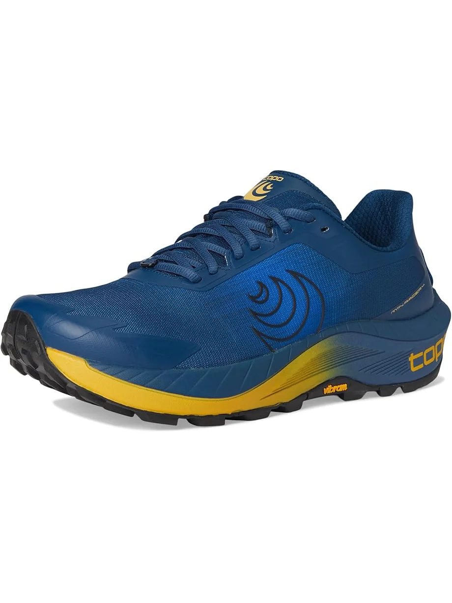 Кроссовки Topo Athletic Mtn Racer 4 — изображение 7 из 7, темно-синий/оранжевый