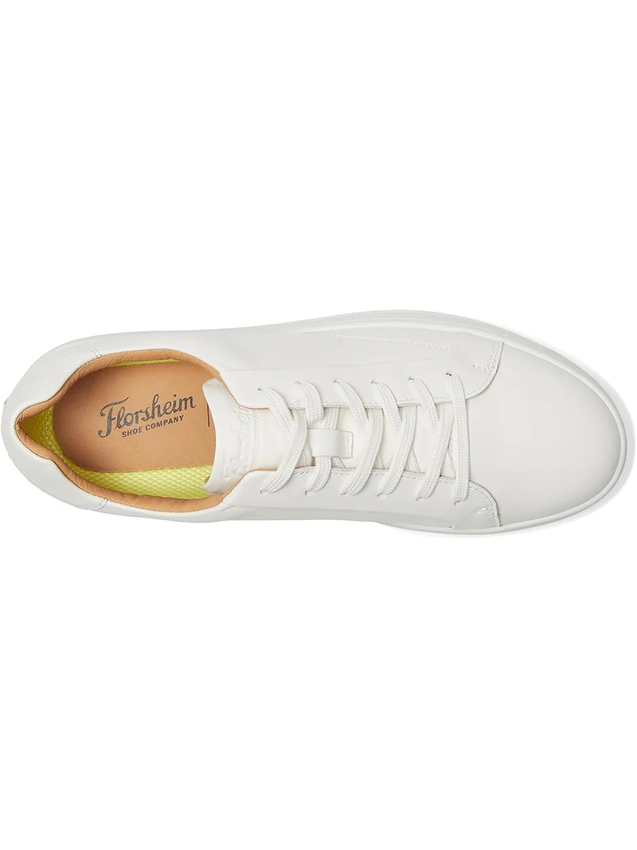 Кроссовки Florsheim Monopoli Lace To Toe Sneakers — изображение 2 из 7, кремовый