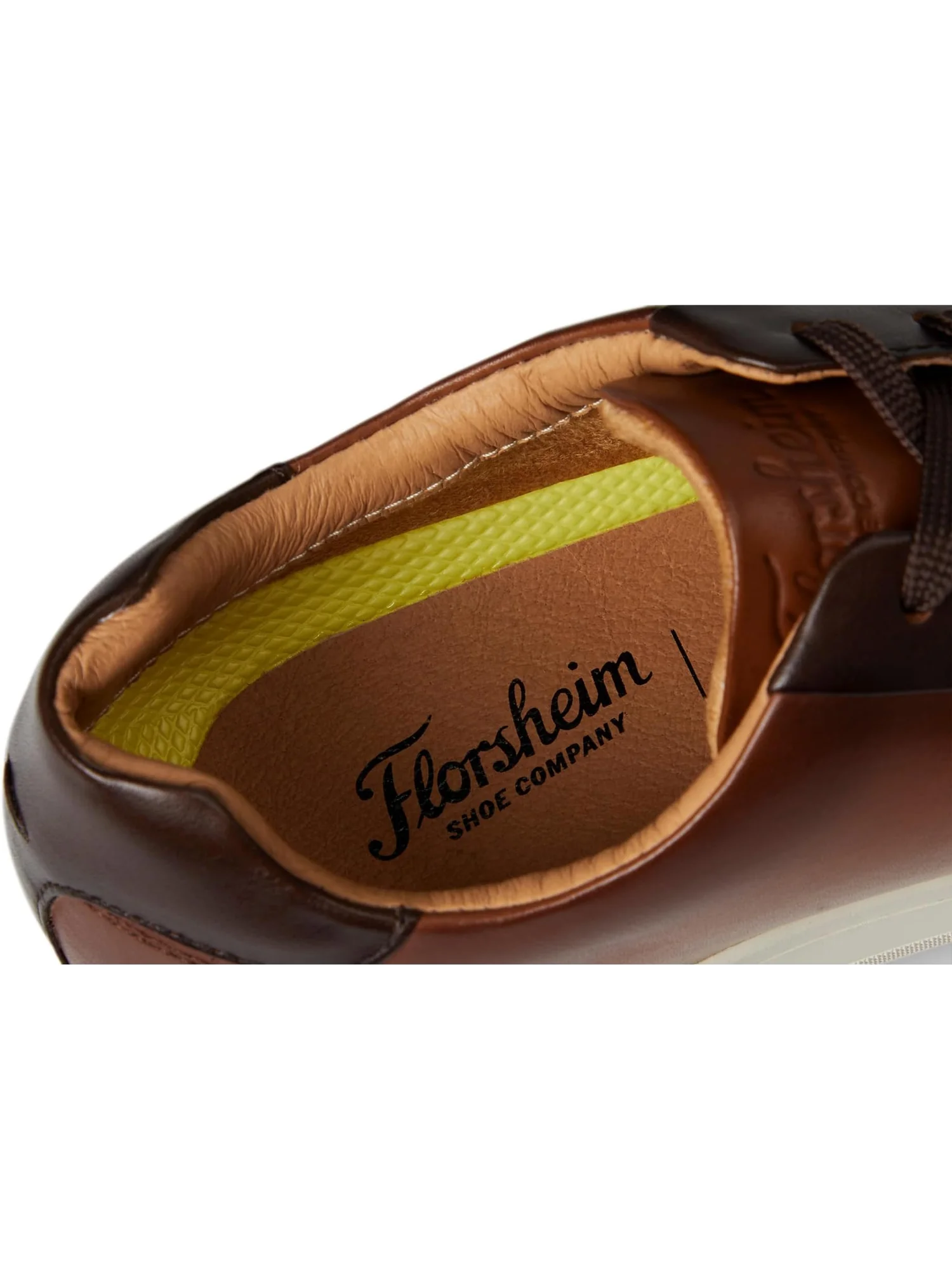 Кроссовки Florsheim Monopoli Lace To Toe Sneakers — изображение 6 из 7, коньячный мульти