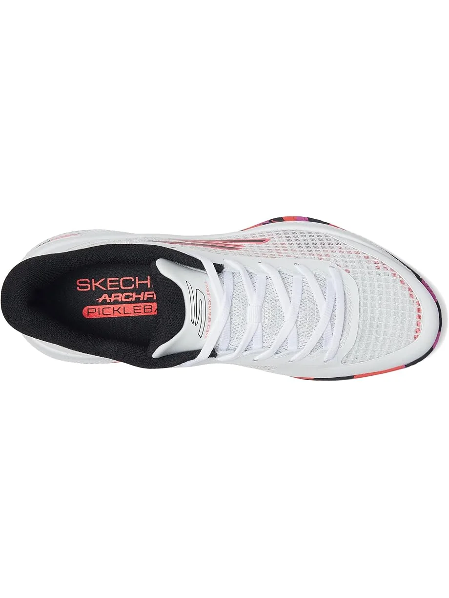Кроссовки SKECHERS Pickleball Viper Court Pro Sneaker — изображение 2 из 7, белый/розовый