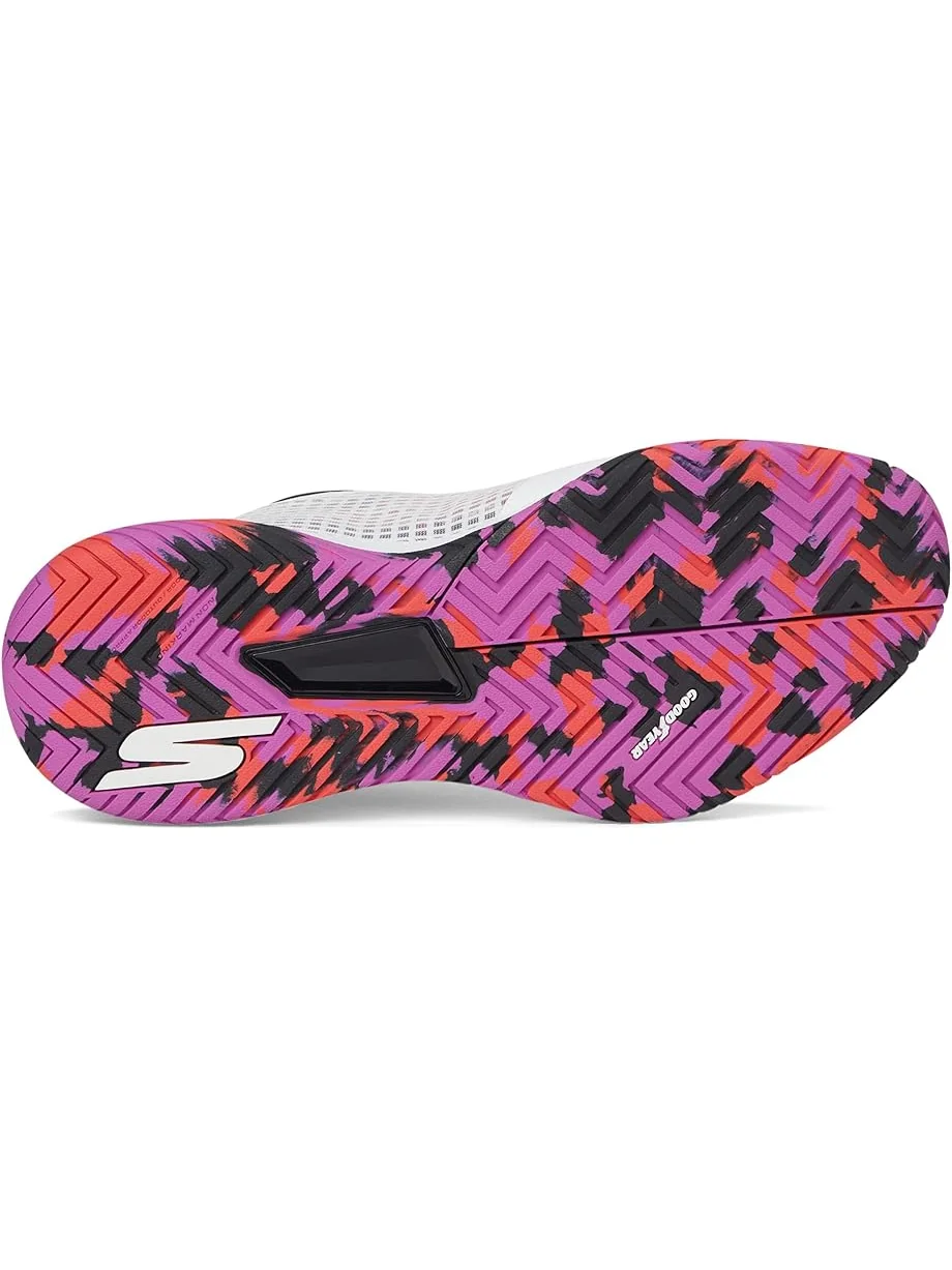 Кроссовки SKECHERS Pickleball Viper Court Pro Sneaker — изображение 3 из 7, белый/розовый