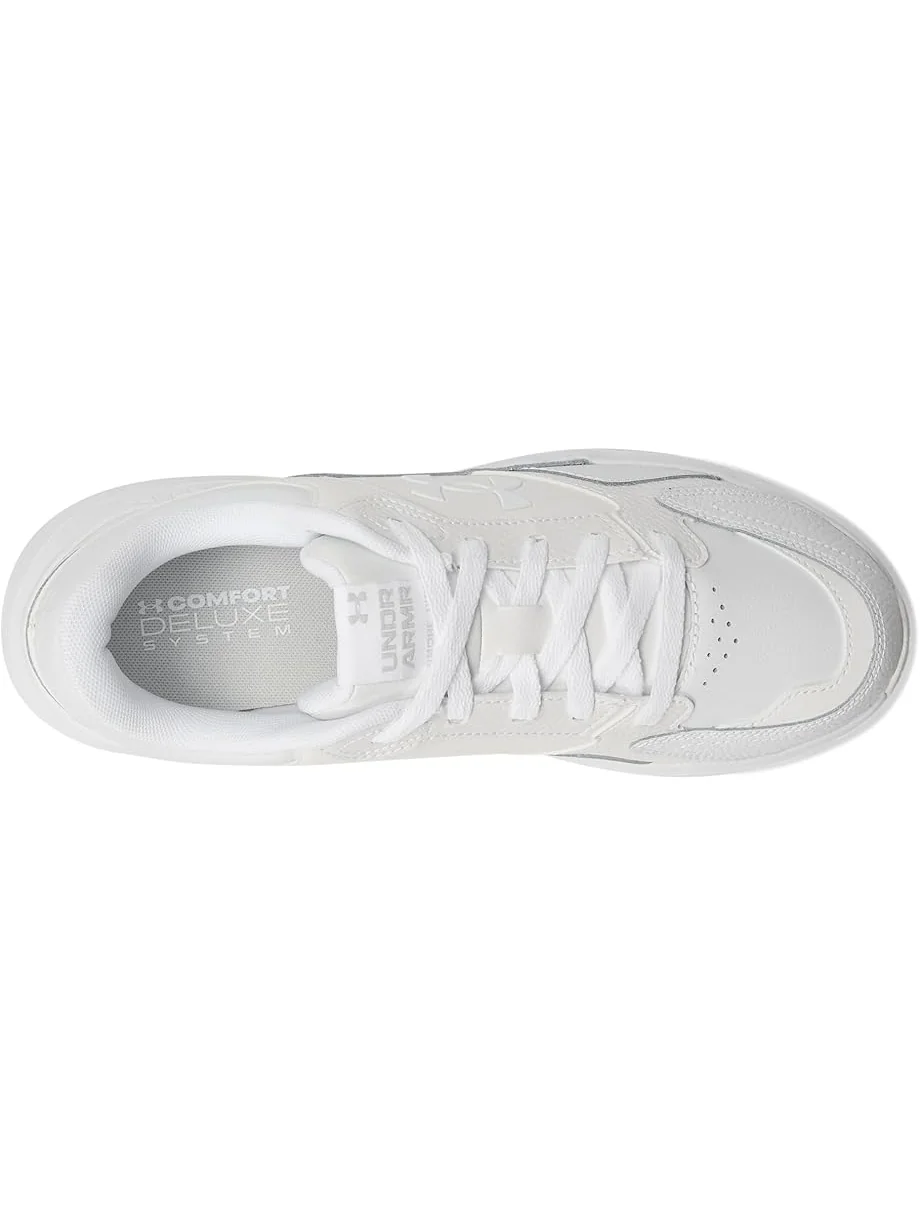 Кроссовки Under Armour Edge Leather — изображение 2 из 7, белый/белый/серый