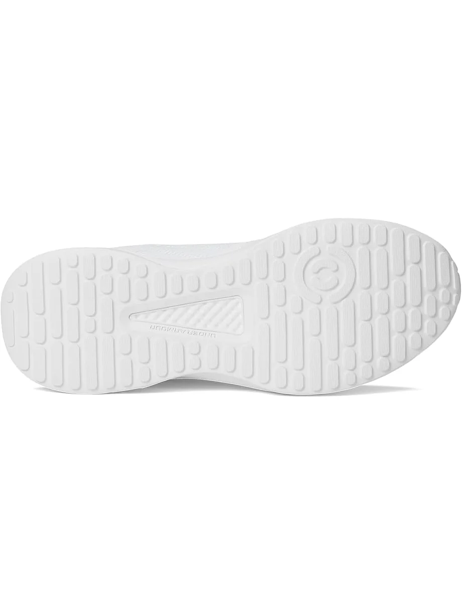 Кроссовки Under Armour Edge Leather — изображение 3 из 7, белый/белый/серый