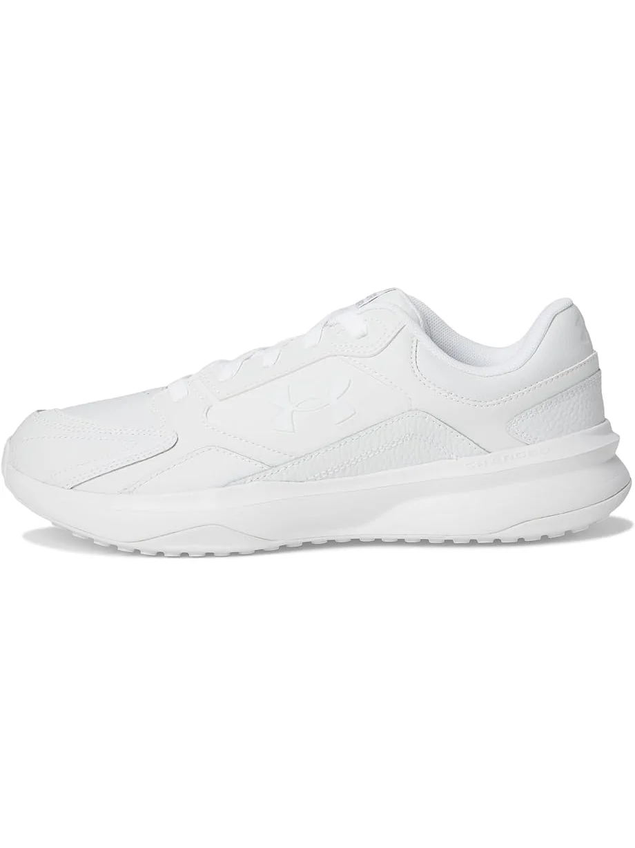 Кроссовки Under Armour Edge Leather — изображение 4 из 7, белый/белый/серый