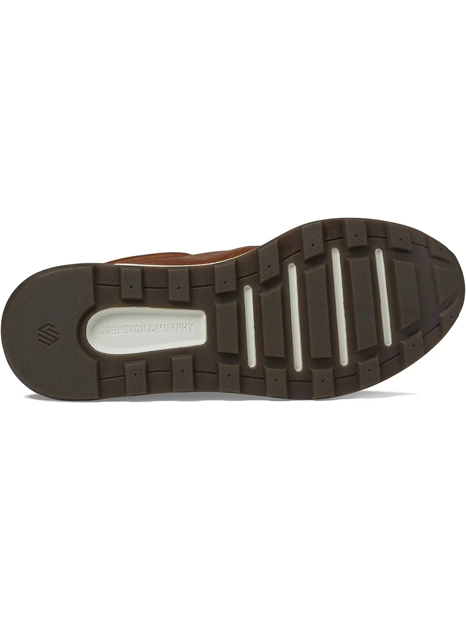 Кроссовки Johnston & Murphy Kinnon Perfed Jogger — изображение 3 из 6, бежевый