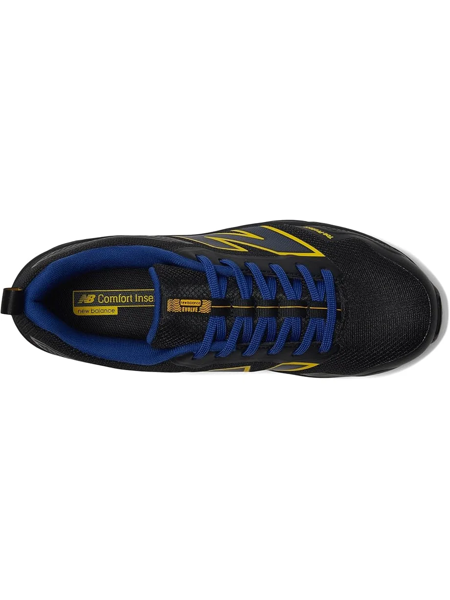 Кроссовки New Balance Work & Safety Evolve Alloy Toe EH SR — изображение 2 из 7, черный/синий/желтый