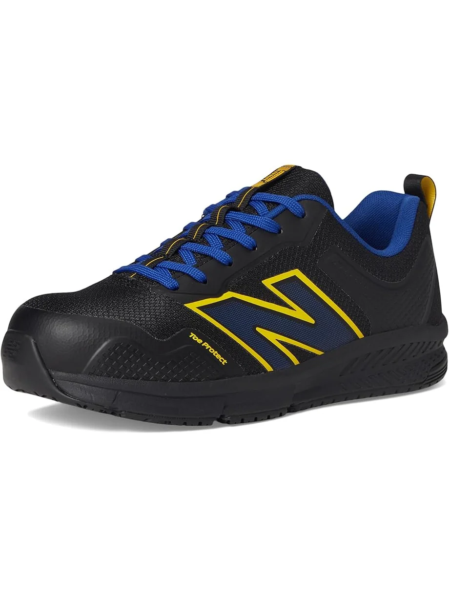 Кроссовки New Balance Work & Safety Evolve Alloy Toe EH SR — изображение 7 из 7, черный/синий/желтый