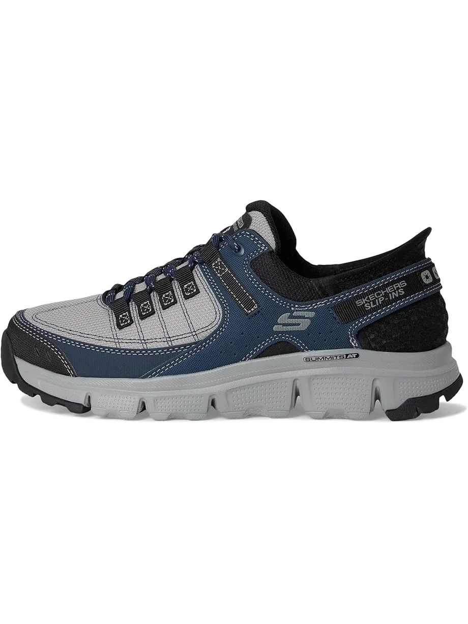 Кроссовки SKECHERS Summits AT Hands Free Slip-In — изображение 4 из 7, серый/темно-синий