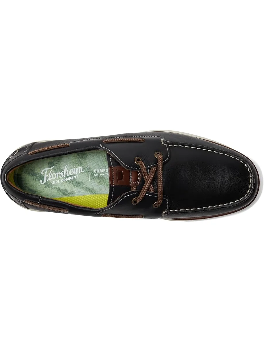 Лоферы Florsheim Tropics Elastic Lace Moc Toe Boat Shoes — изображение 2 из 7, темно-синий