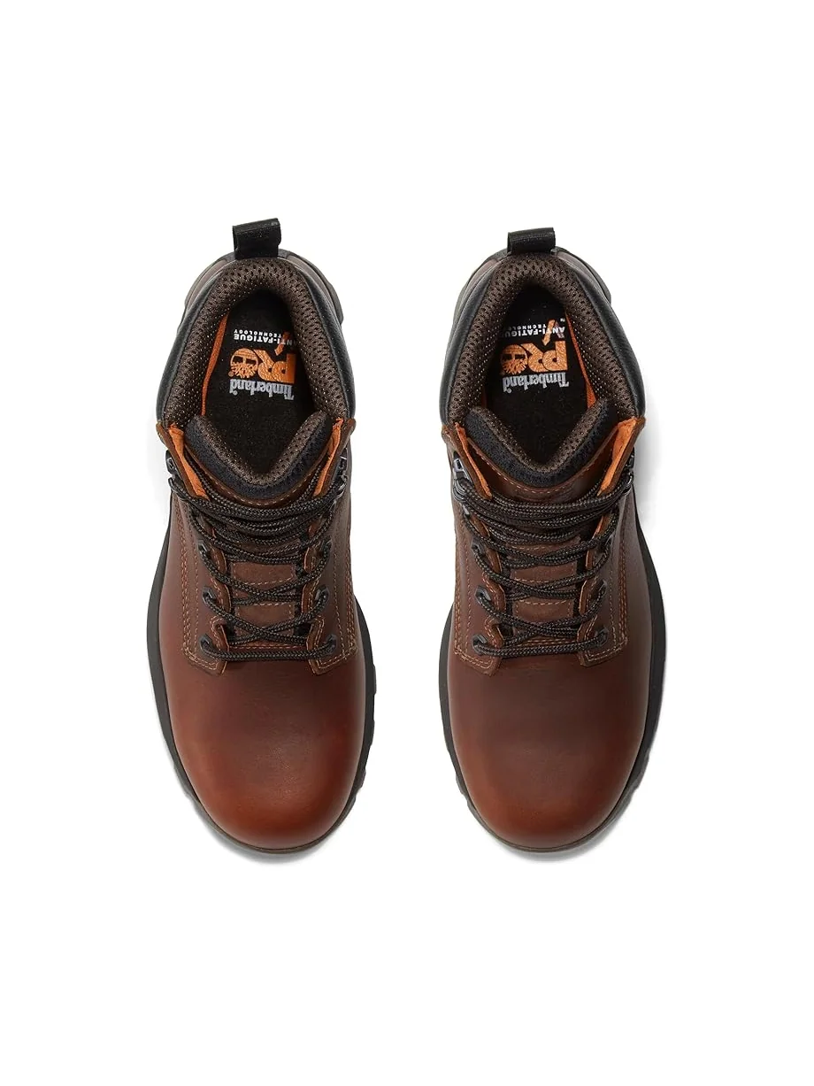 Ботинки мужские Timberland PRO TITAN водонепроницаемые с мембраной — изображение 2 из 7, коричневый