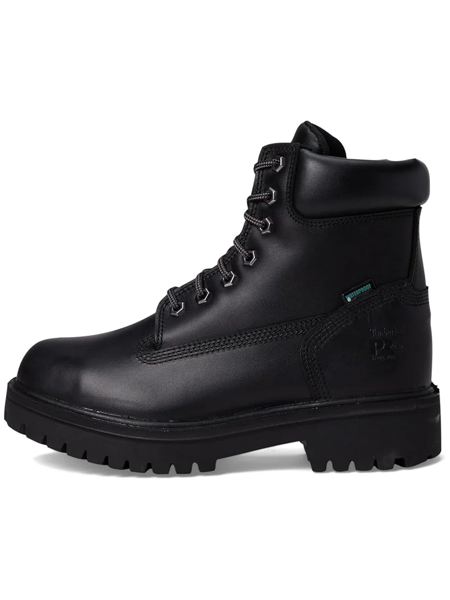 Мужские ботинки Timberland PRO Direct Attach Steel Toe, гладкая кожа — изображение 4 из 7, черный