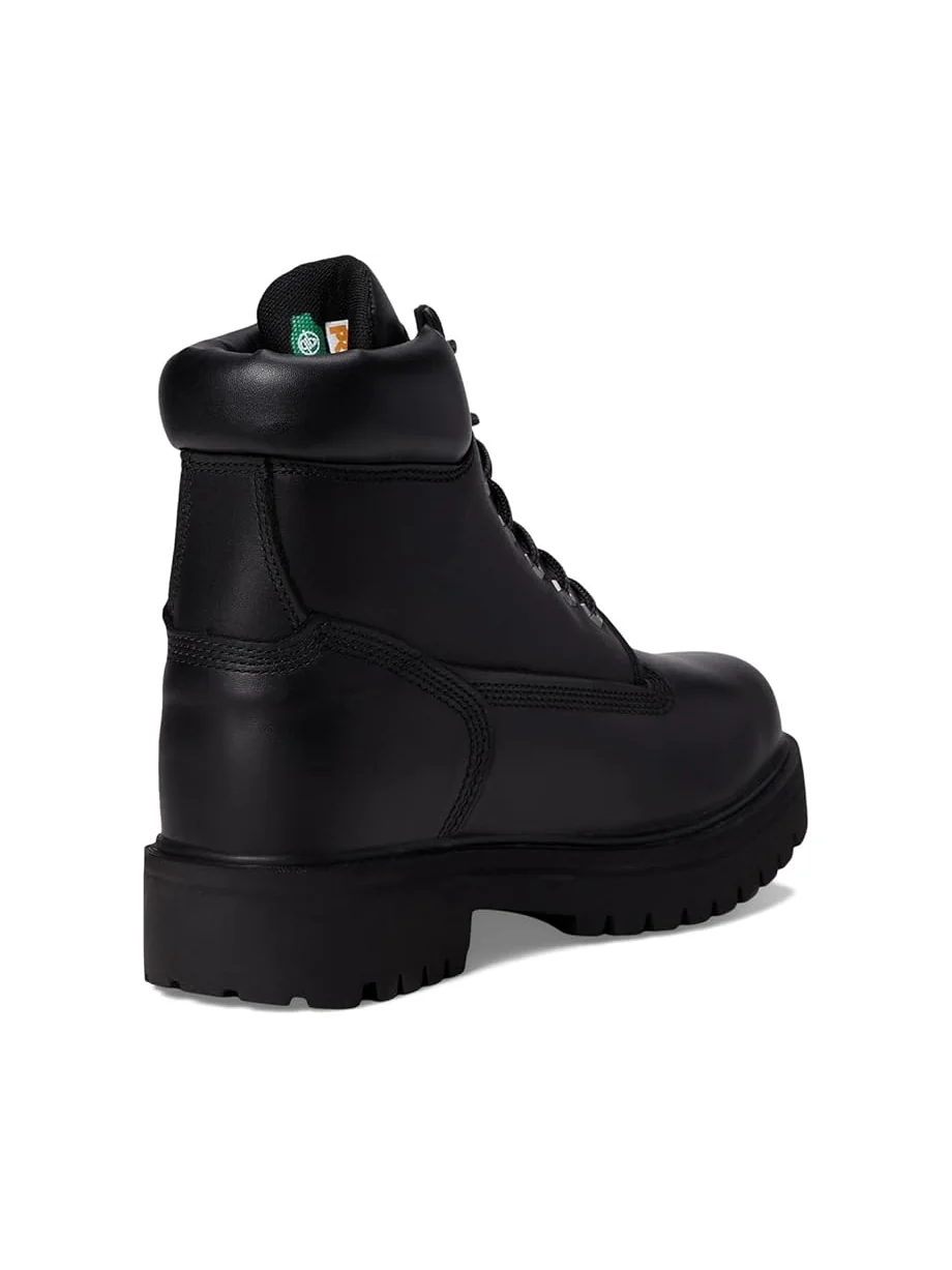 Мужские ботинки Timberland PRO Direct Attach Steel Toe, гладкая кожа — изображение 5 из 7, черный