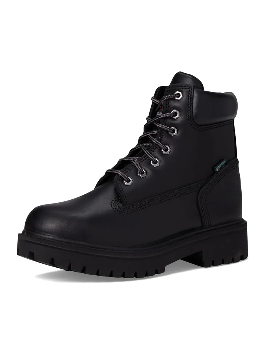 Мужские ботинки Timberland PRO Direct Attach Steel Toe, гладкая кожа — изображение 7 из 7, черный