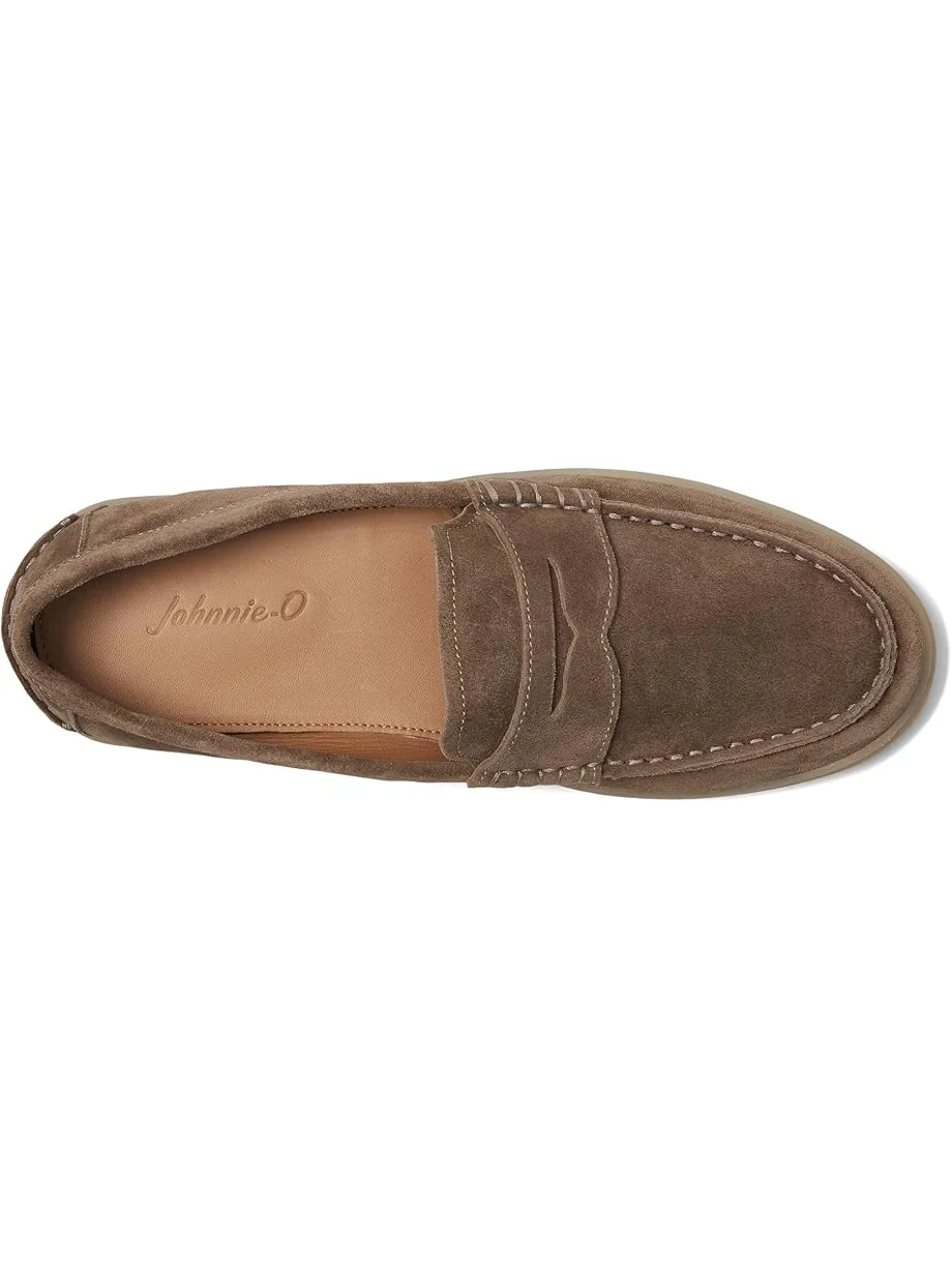Лоферы johnnie-O Santa Monica Suede — изображение 2 из 7, коричневый