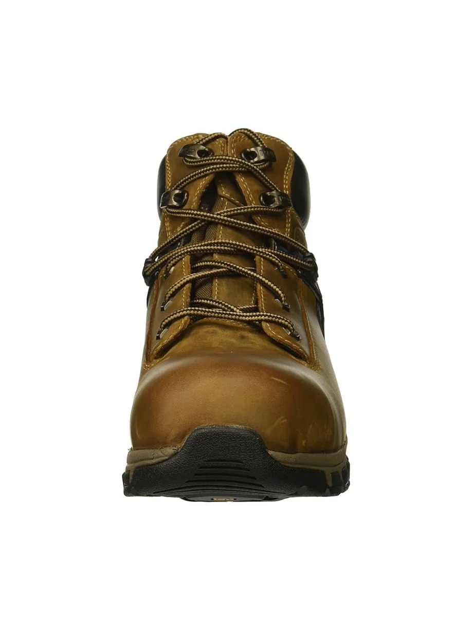 Мужские ботинки Timberland PRO Hypercharge Safety Toe WP, водонепроницаемые — изображение 7 из 7, коричневый