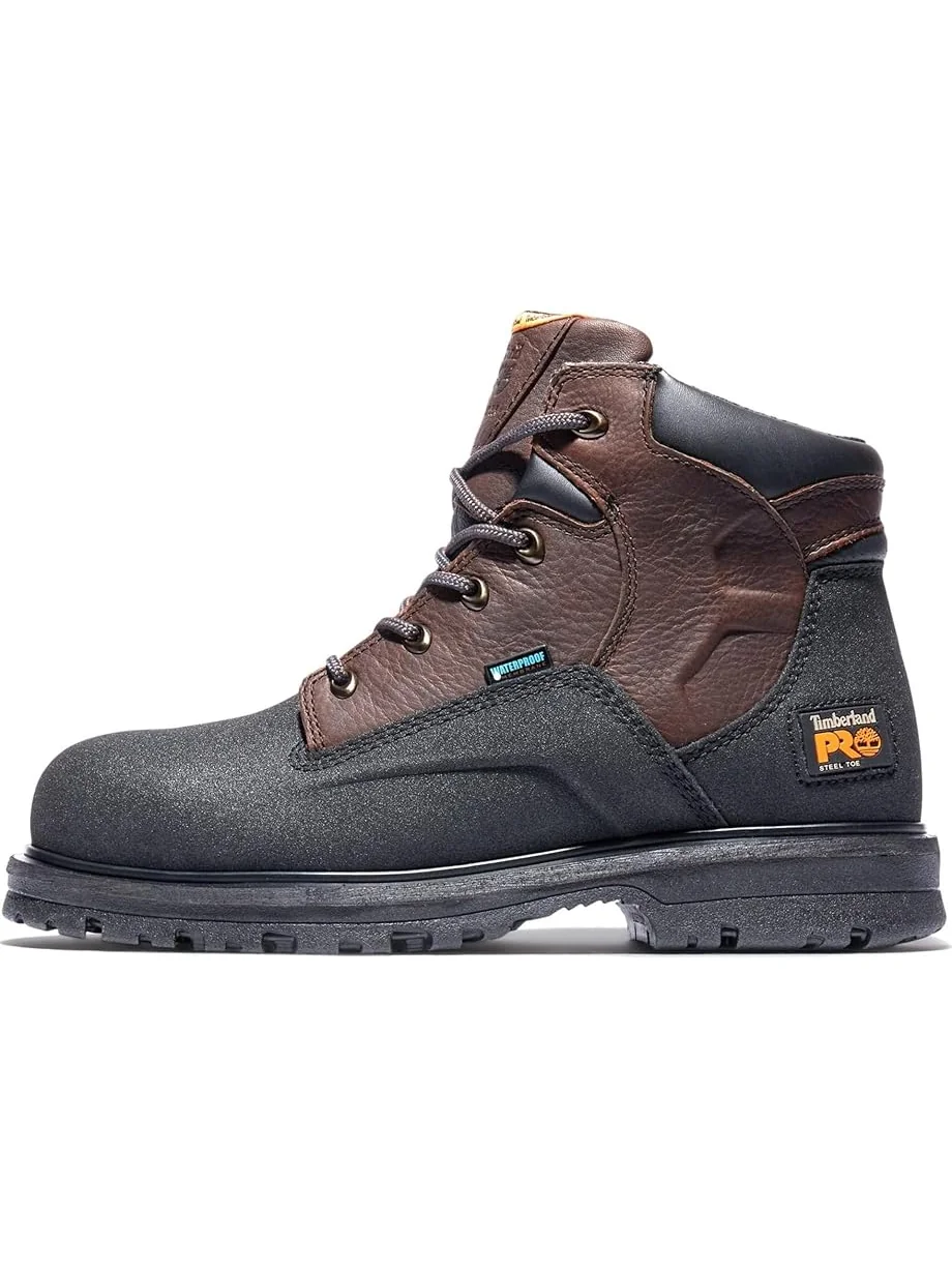 Мужские ботинки Timberland PRO Power Welt водонепроницаемые со стальным носком — изображение 2 из 3, черно-коричневый